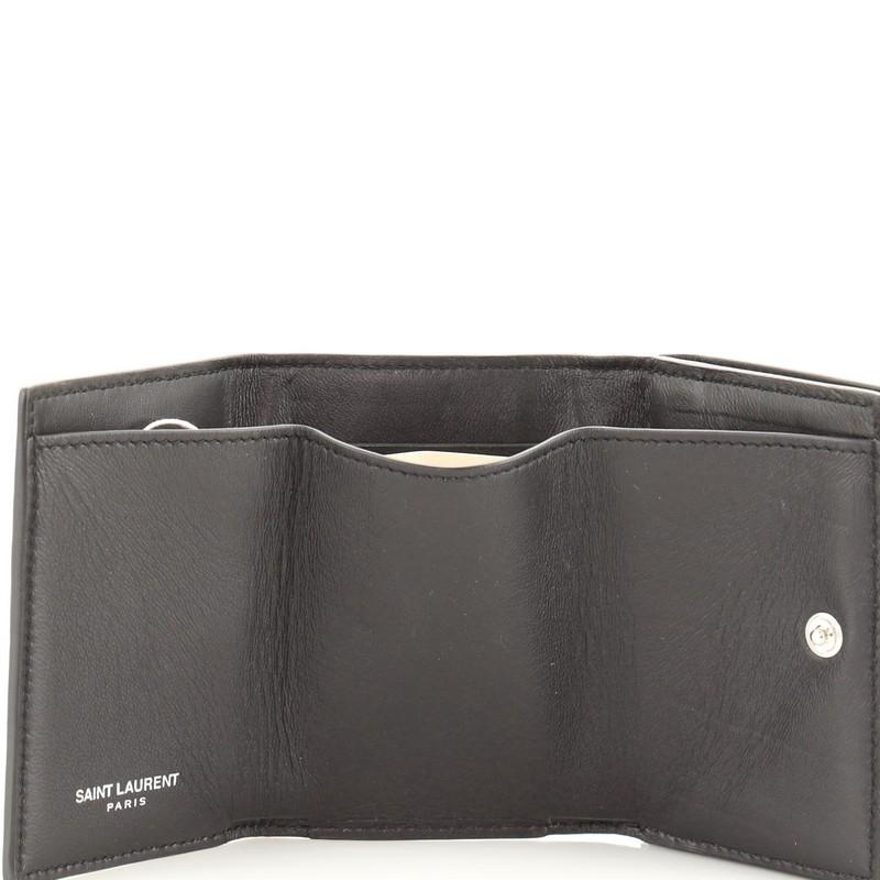 saint laurent trifold wallet