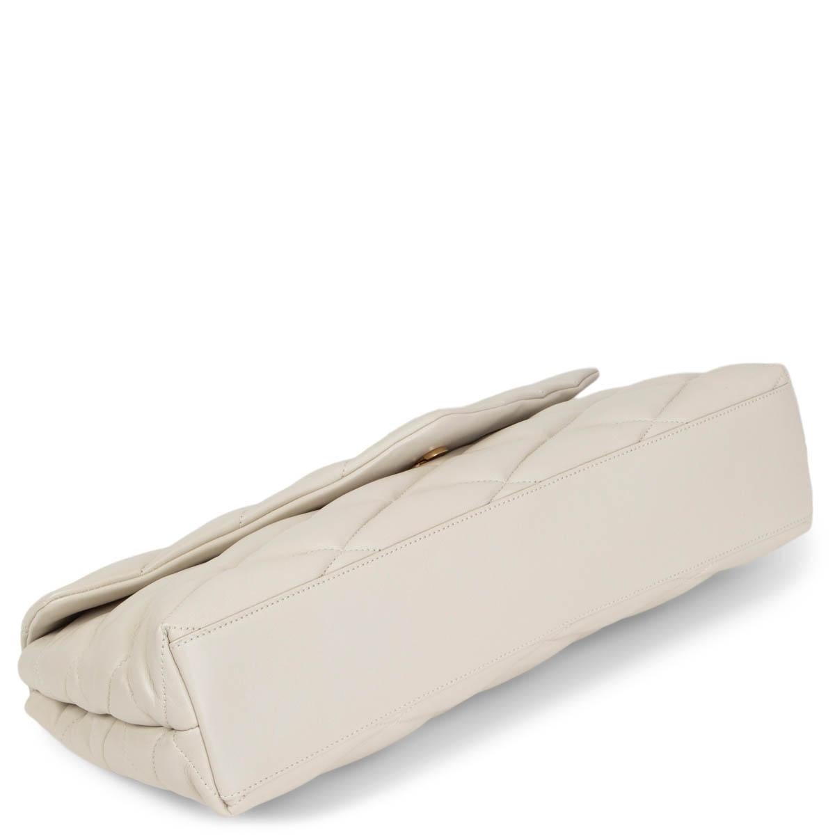 ysl clutch blanc vintage