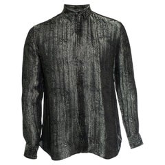 Saint Laurent, Jacquard woven floral shirt 2018