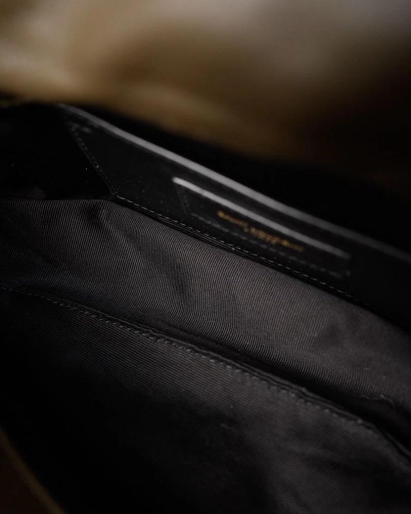 Saint Laurent Jamie 4.3 Mini Trapuntata Muschio Verde 7