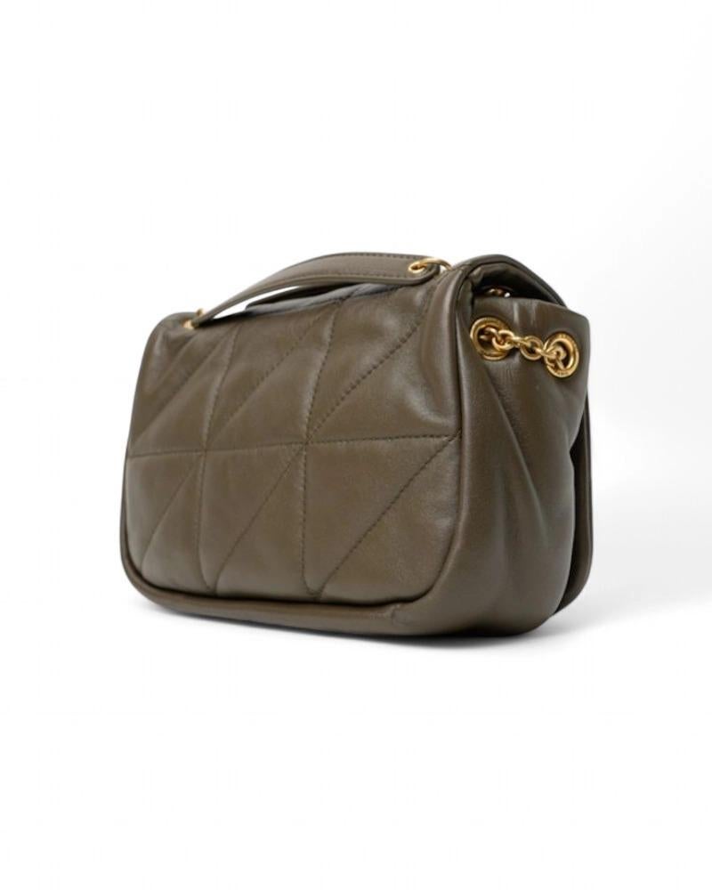 Saint Laurent Jamie 4.3 Mini Trapuntata Muschio Verde 1