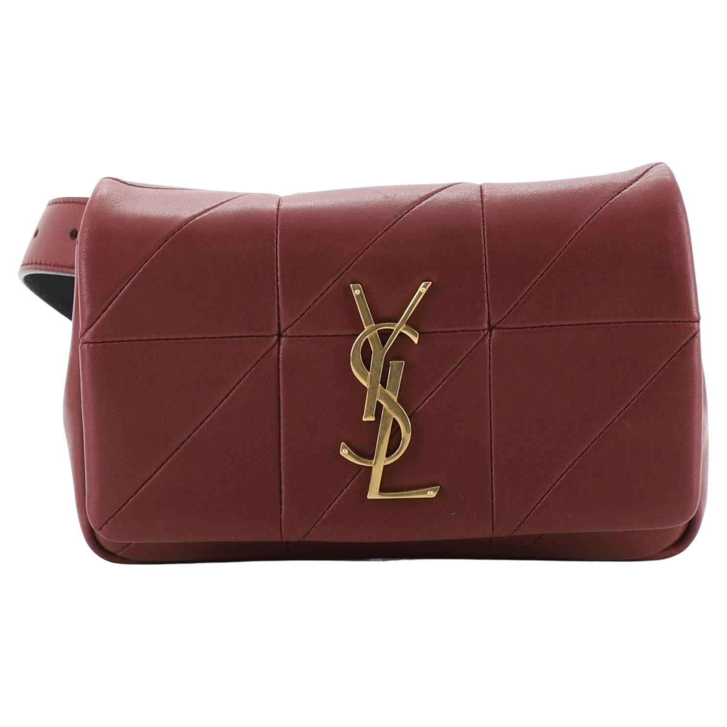 Saint Laurent Jamie Belt Bag Quilted Leather