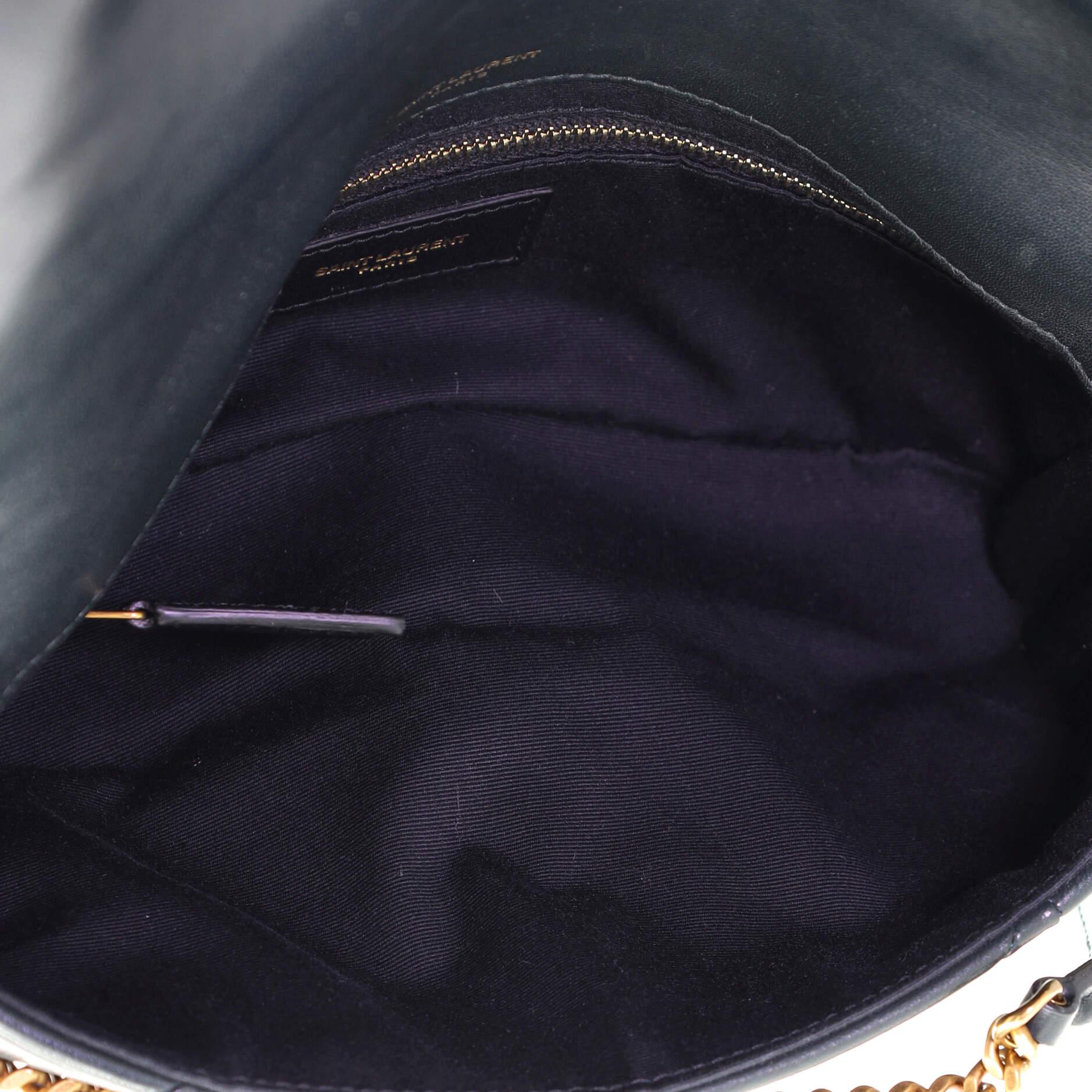 Saint Laurent Jamie Flap Bag Quilted Leather Medium 3