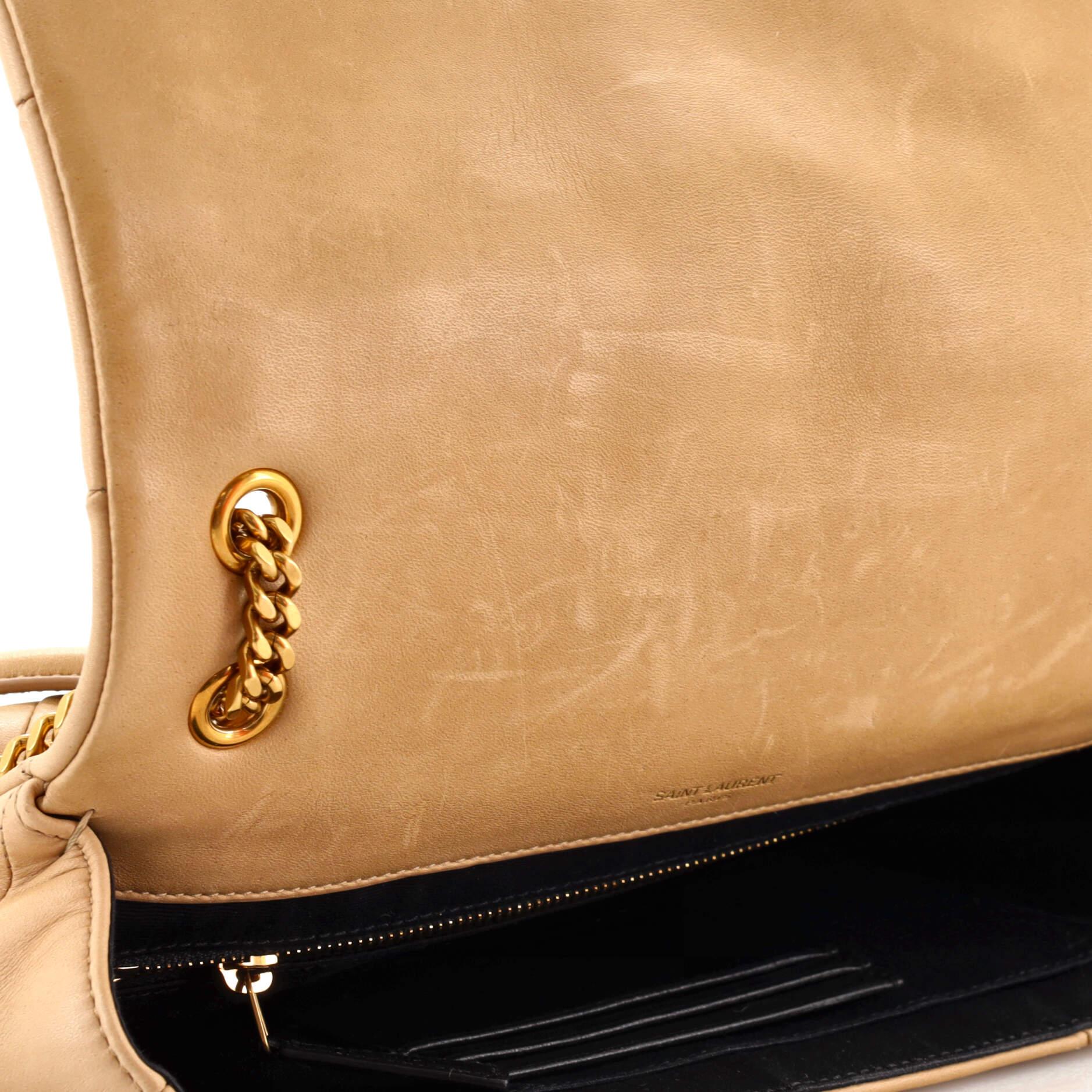 Women's or Men's Saint Laurent Jamie Flap Bag Quilted Leather Medium