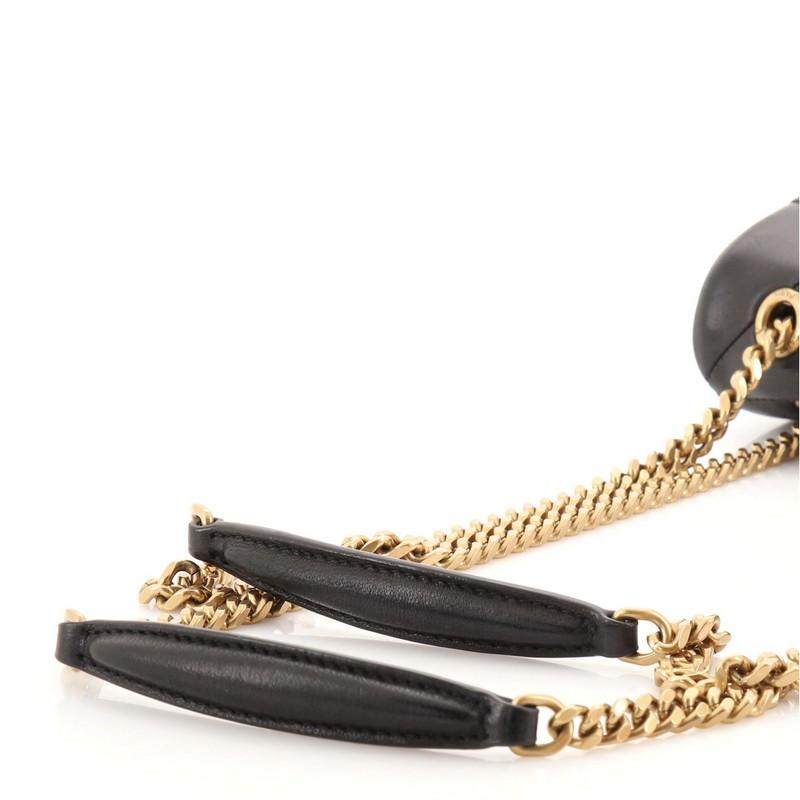 Saint Laurent Jamie Flap Bag Quilted Leather Small In Good Condition In NY, NY