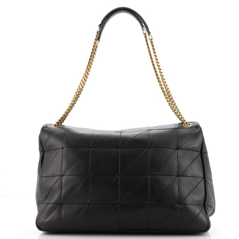 Saint Laurent Jamie Flap Bag Quilted Leather Super Giant at 1stDibs