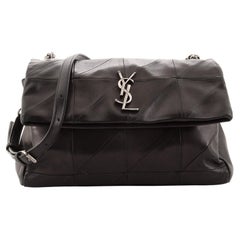 Saint Laurent Jamie Flap Crossbody Bag Quilted Leather Medium