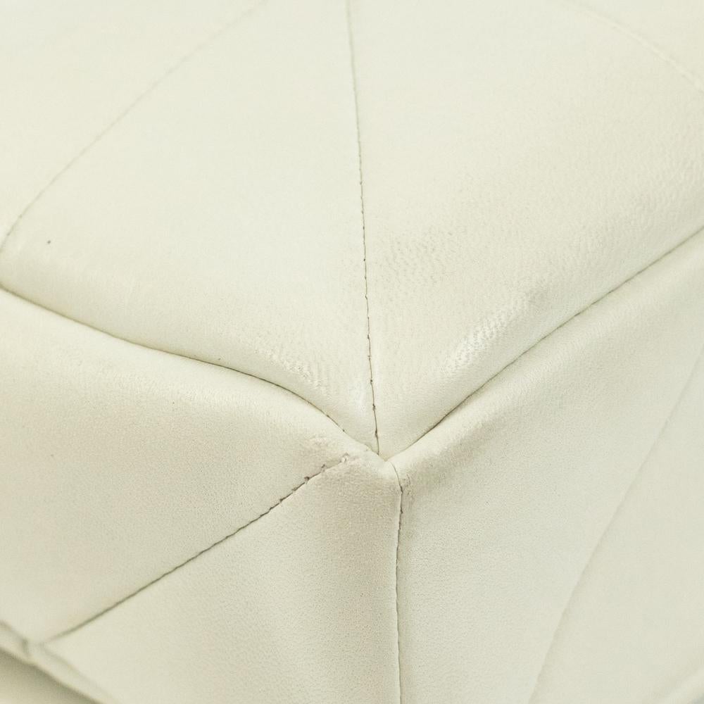 SAINT LAURENT Jamie Shoulder bag in White Leather 2