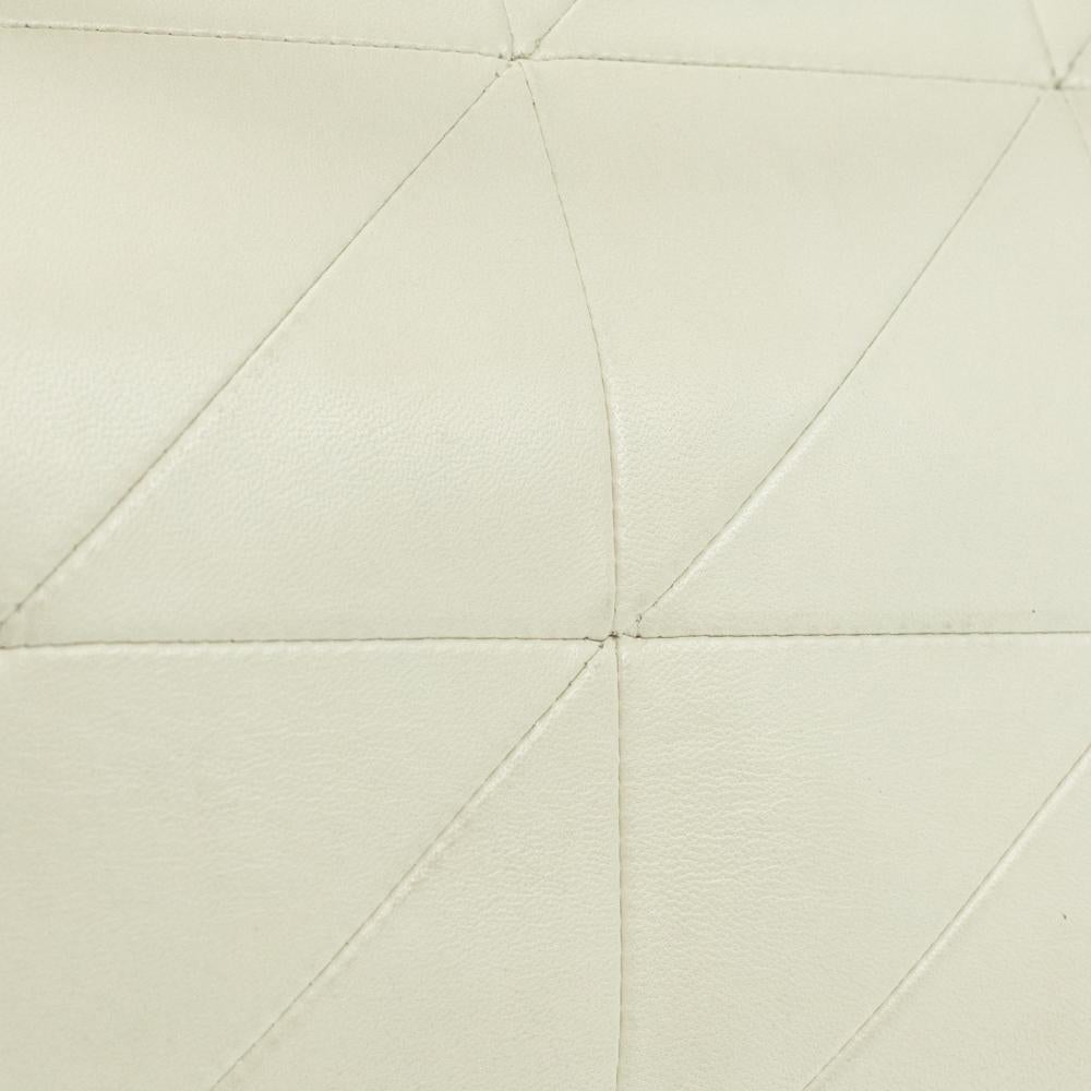 SAINT LAURENT Jamie Shoulder bag in White Leather 4