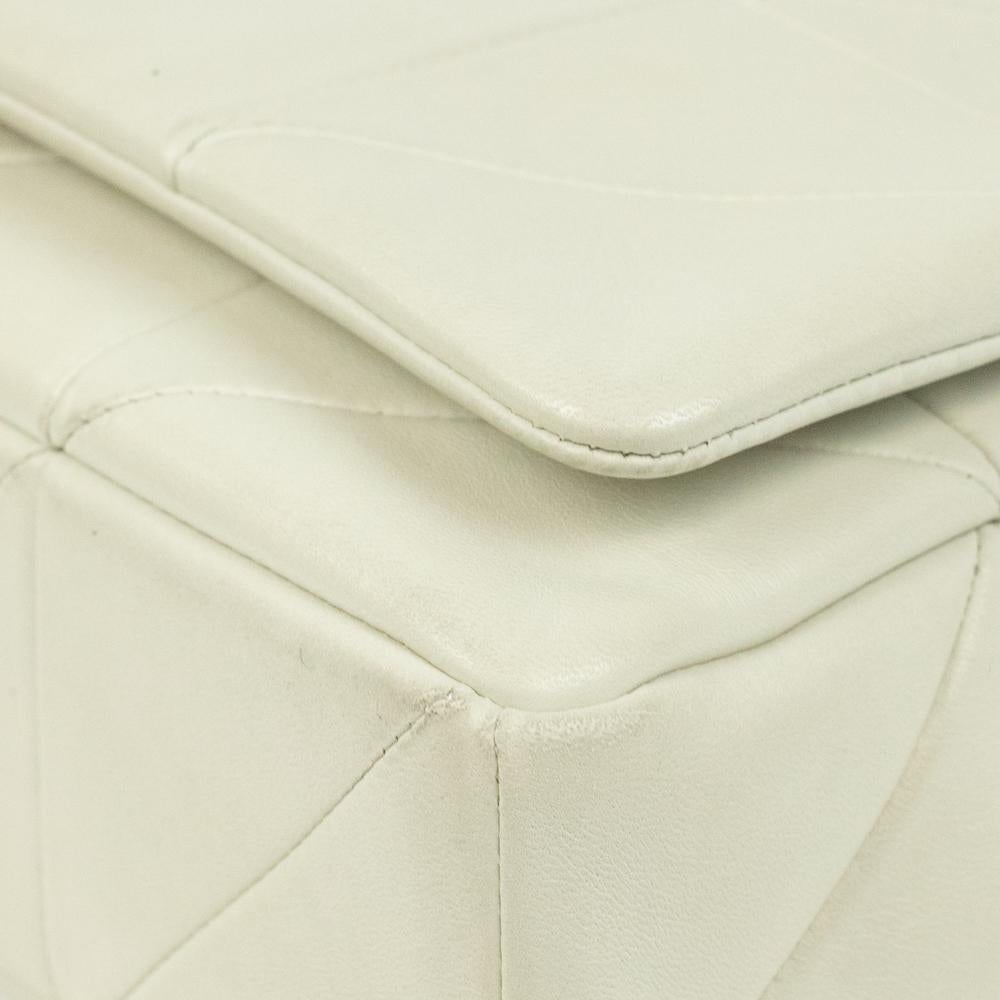 SAINT LAURENT Jamie Shoulder bag in White Leather 1