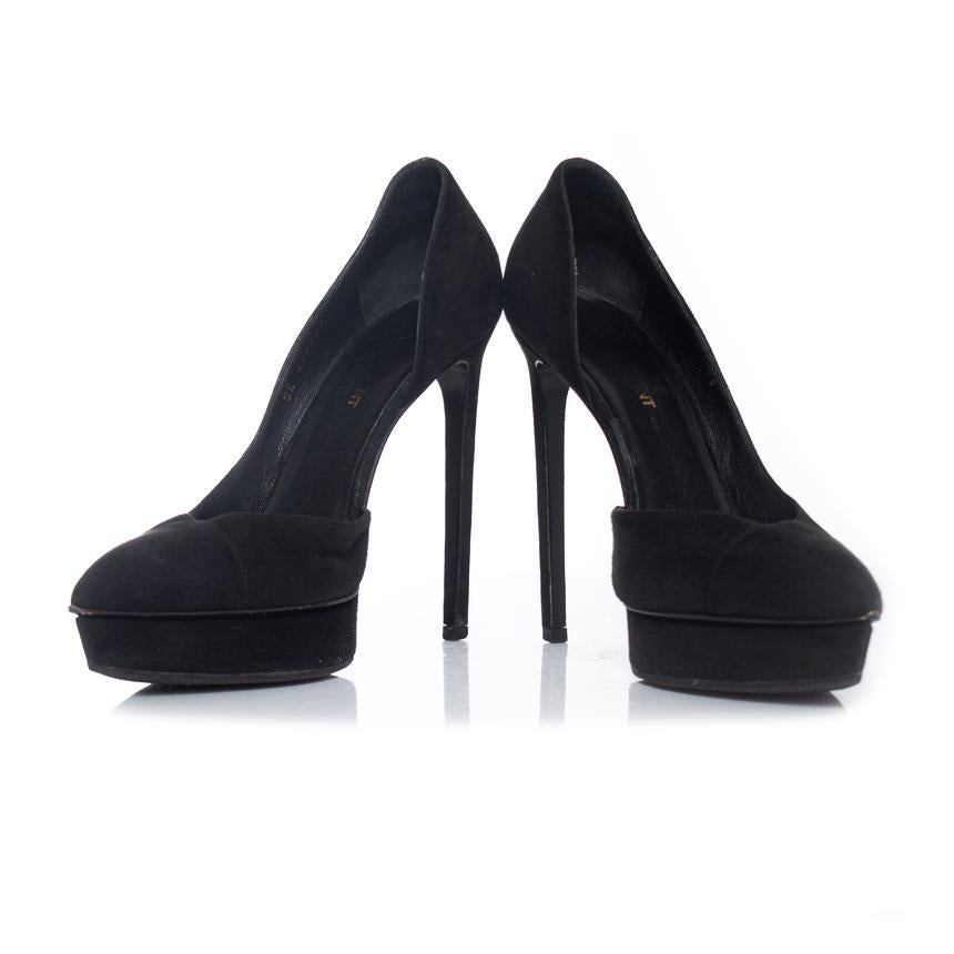Black Saint Laurent, Janice 105 D’ Orsay pumps For Sale