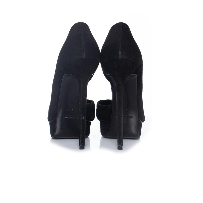 Saint Laurent, Janice 105 D’ Orsay pumps For Sale 1