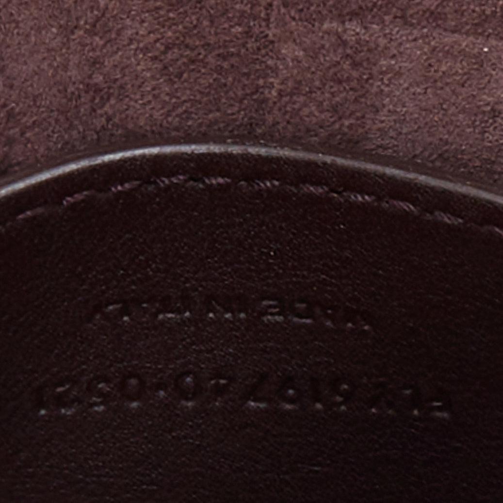 SAINT LAURENT Kaia brown heart embossed print YSL crossbody bag For Sale 8
