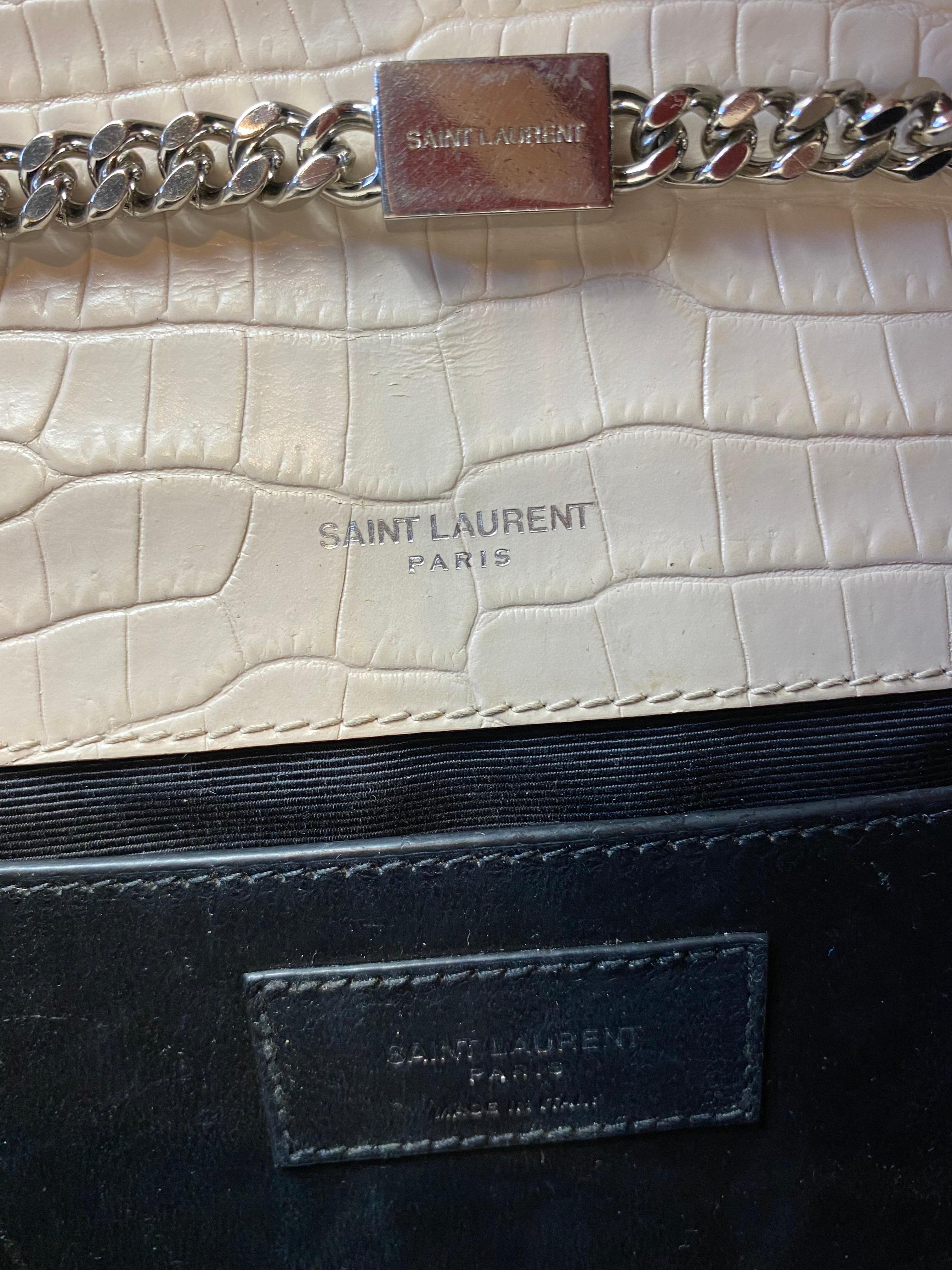 Saint Laurent Kate monogramme pochette For Sale 1