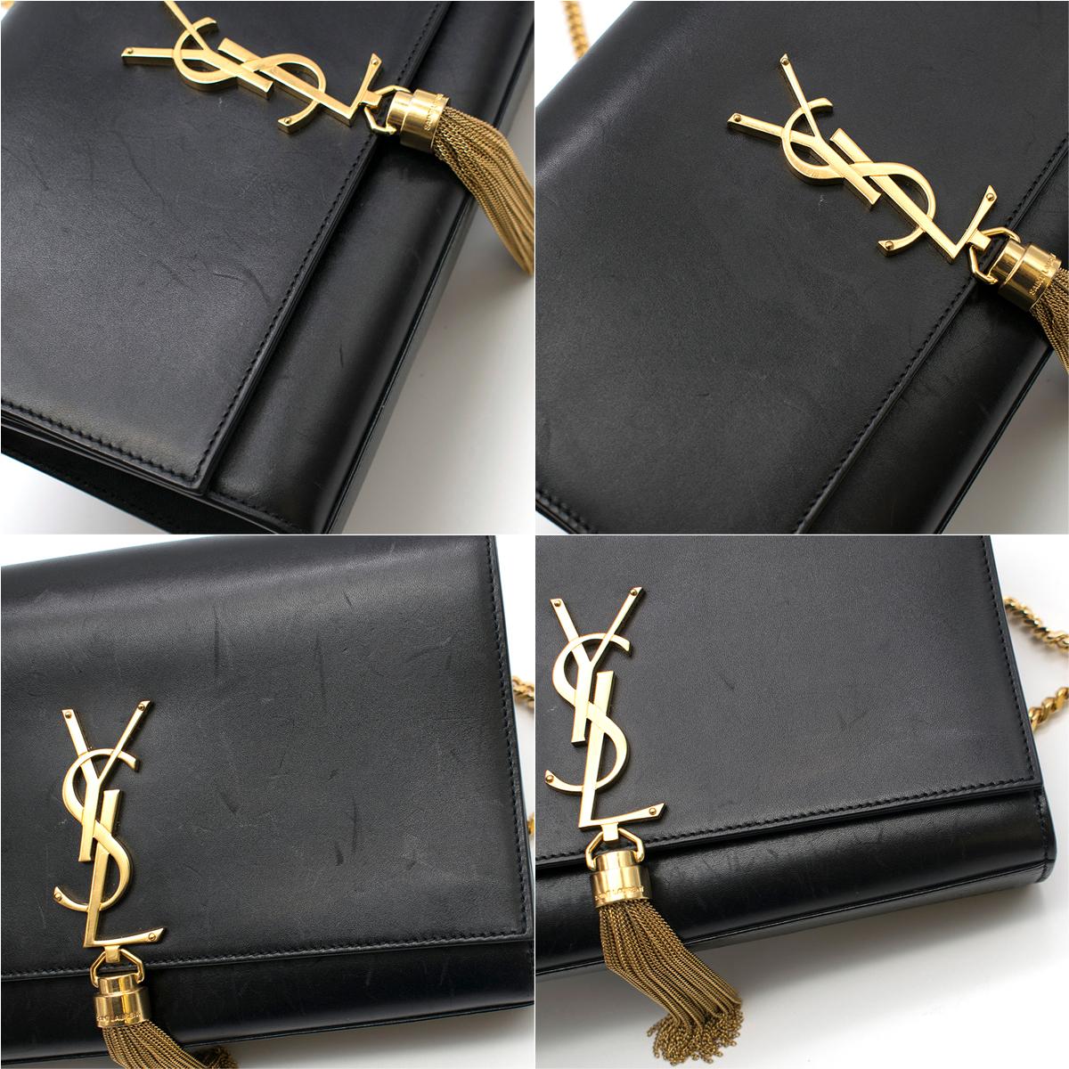 Women's Saint Laurent Kate Tassel Small Shoulder Bag