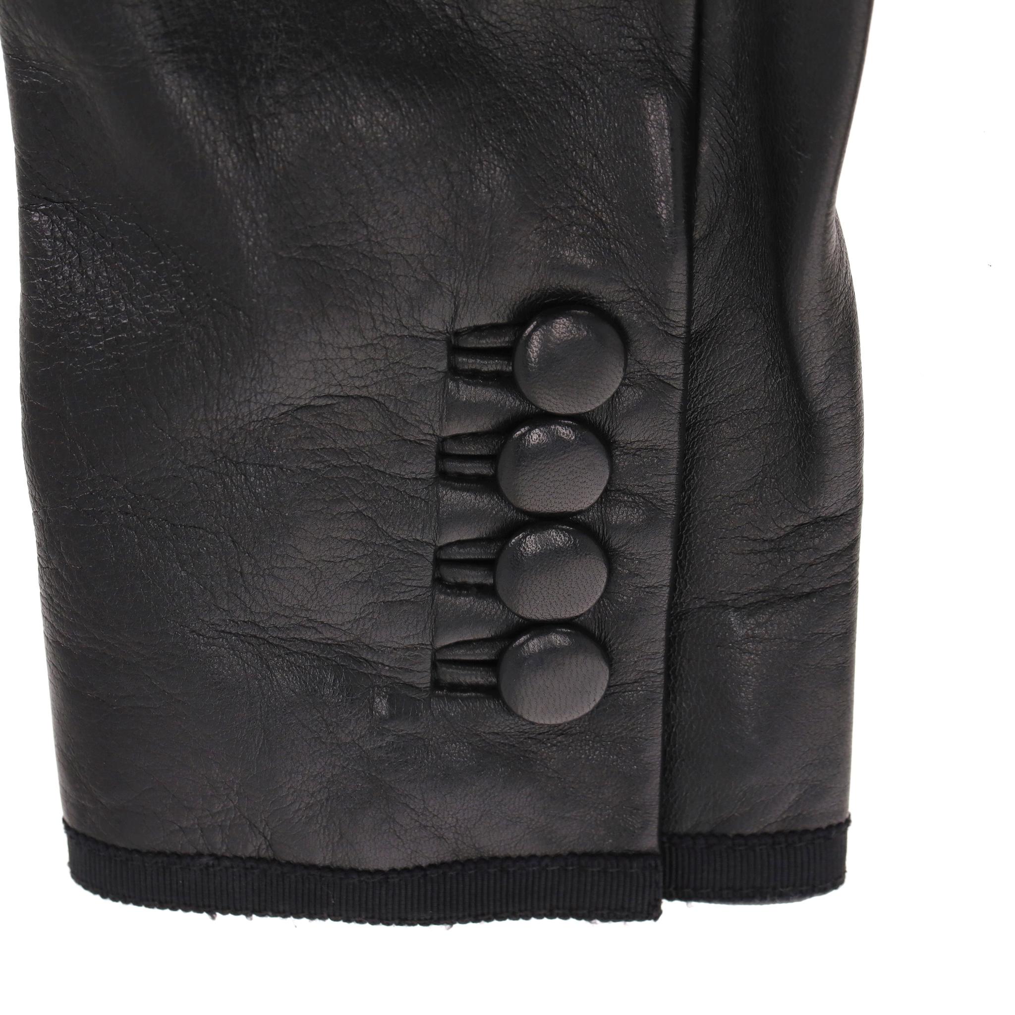 Donna Blazer in pelle di agnello di Saint Laurent in vendita