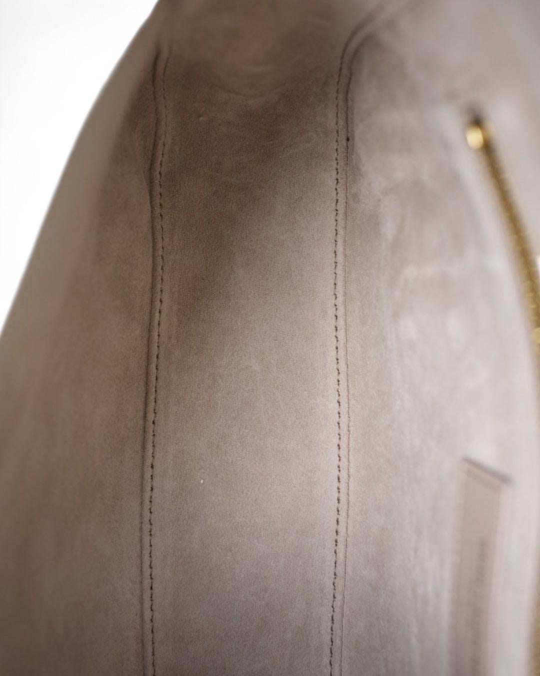 Saint Laurent Le 5 à 7 Hobo Blanc en vente 6
