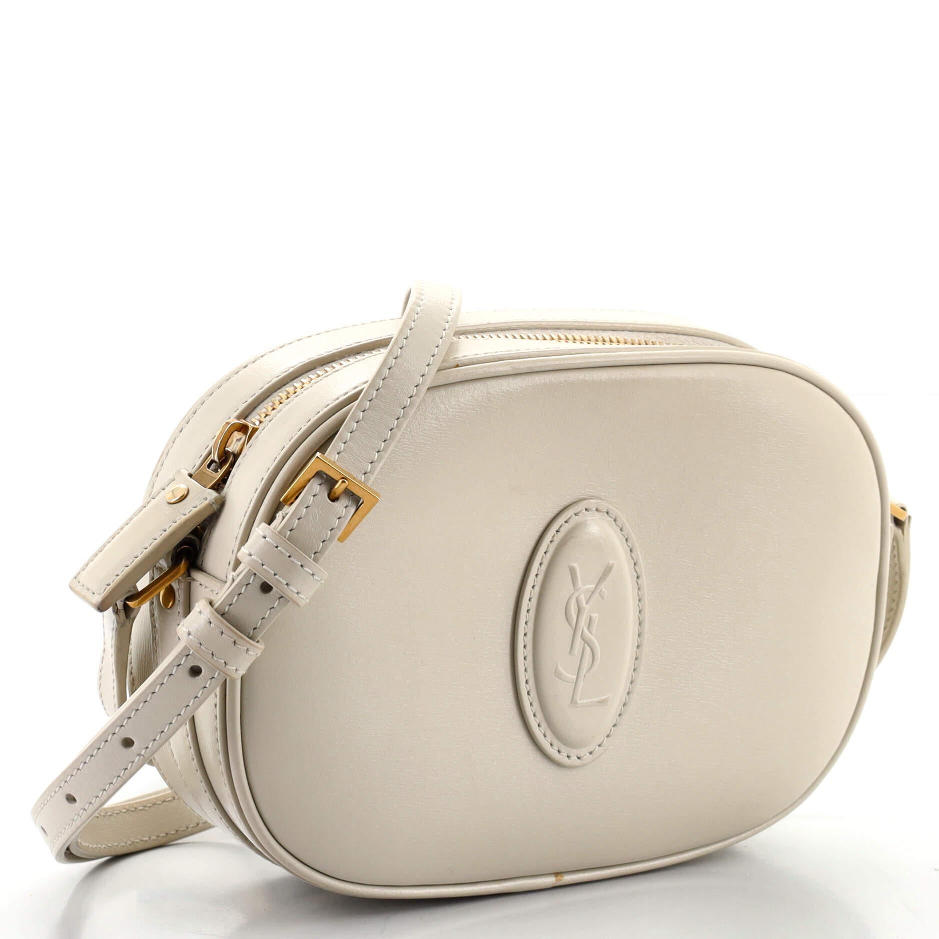 Saint laurent le 61 leather camera bag store