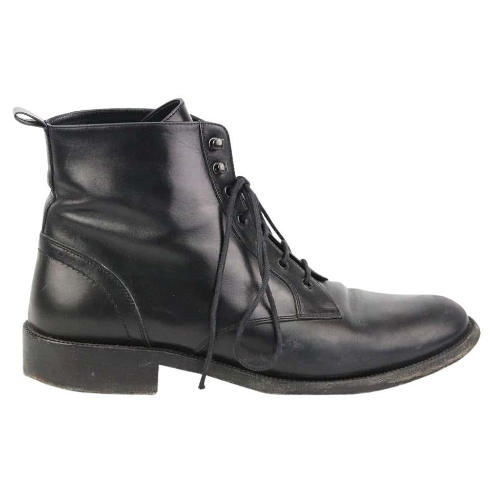 Louis Vuitton Black Leather Wonderland Ranger Ankle Length Combat Boots  Size 36 For Sale at 1stDibs