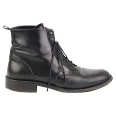 Saint Laurent Leather Ankle Boots Eu 39.5 UK 6.5 US 9.5 