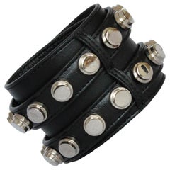Saint Laurent Leather Bracelet
