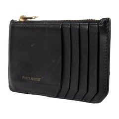 Saint Laurent Leather Card Holder - '10s