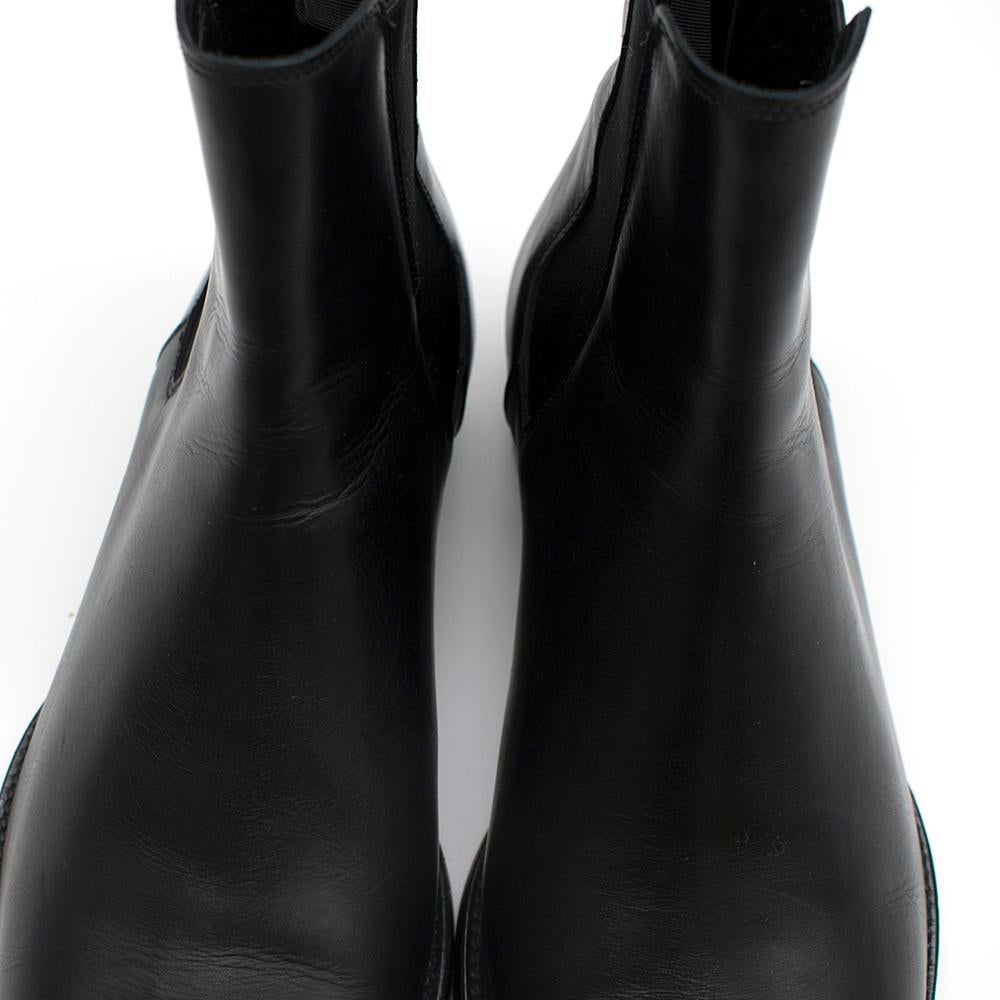 Saint Laurent Leather Chelsea Boots SIZE 41 1