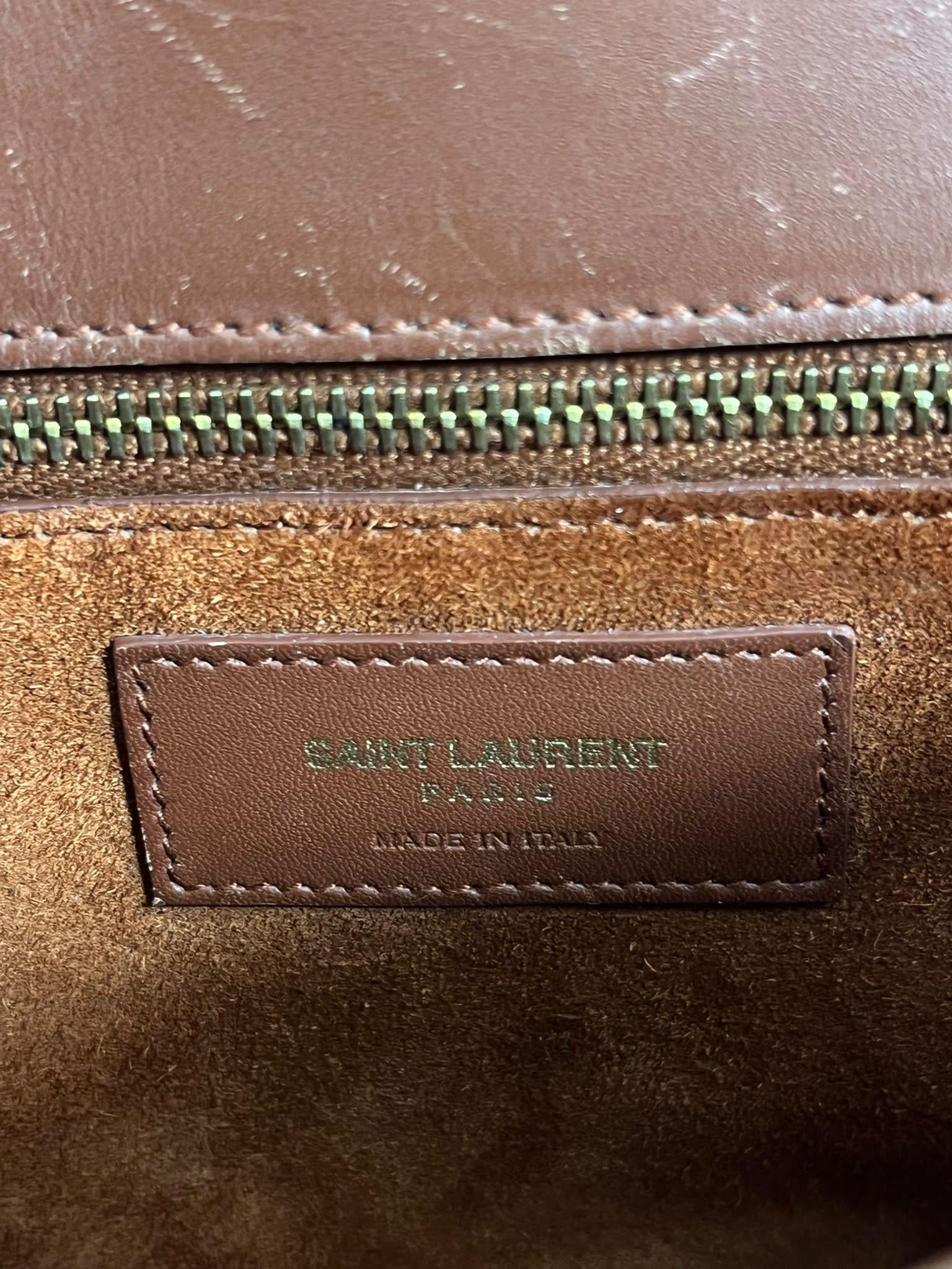 Saint Laurent Leather Cross-Body Bag For Sale 4