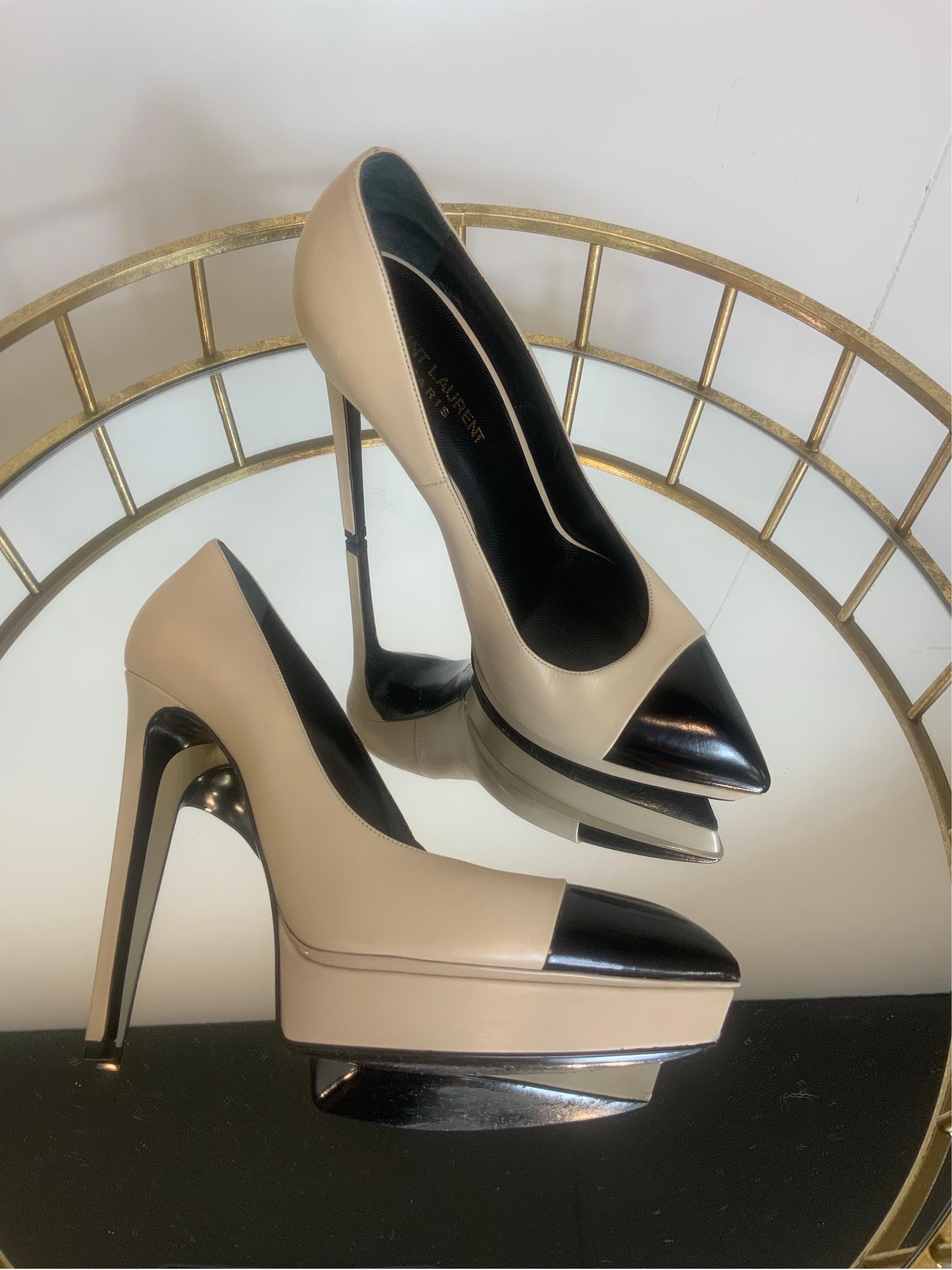 da uomo o donna Pompe in pelle Saint Laurent in vendita