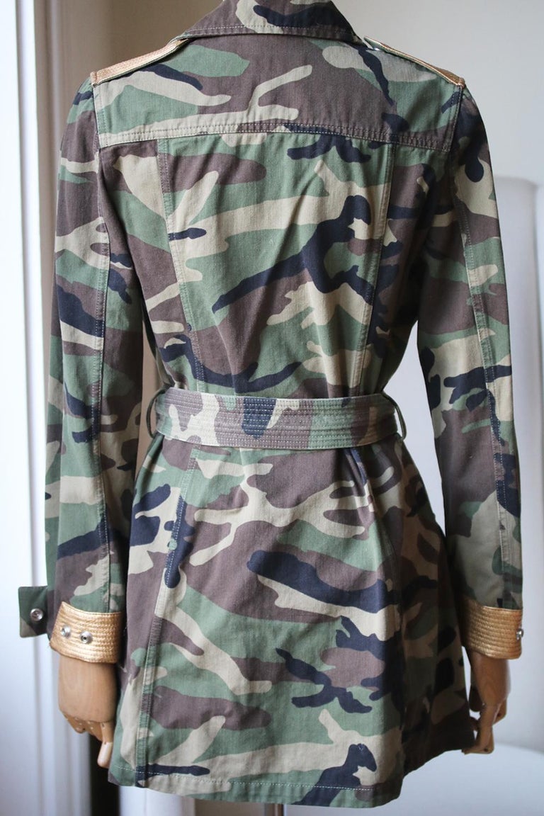 Printed Gabardine Jacket