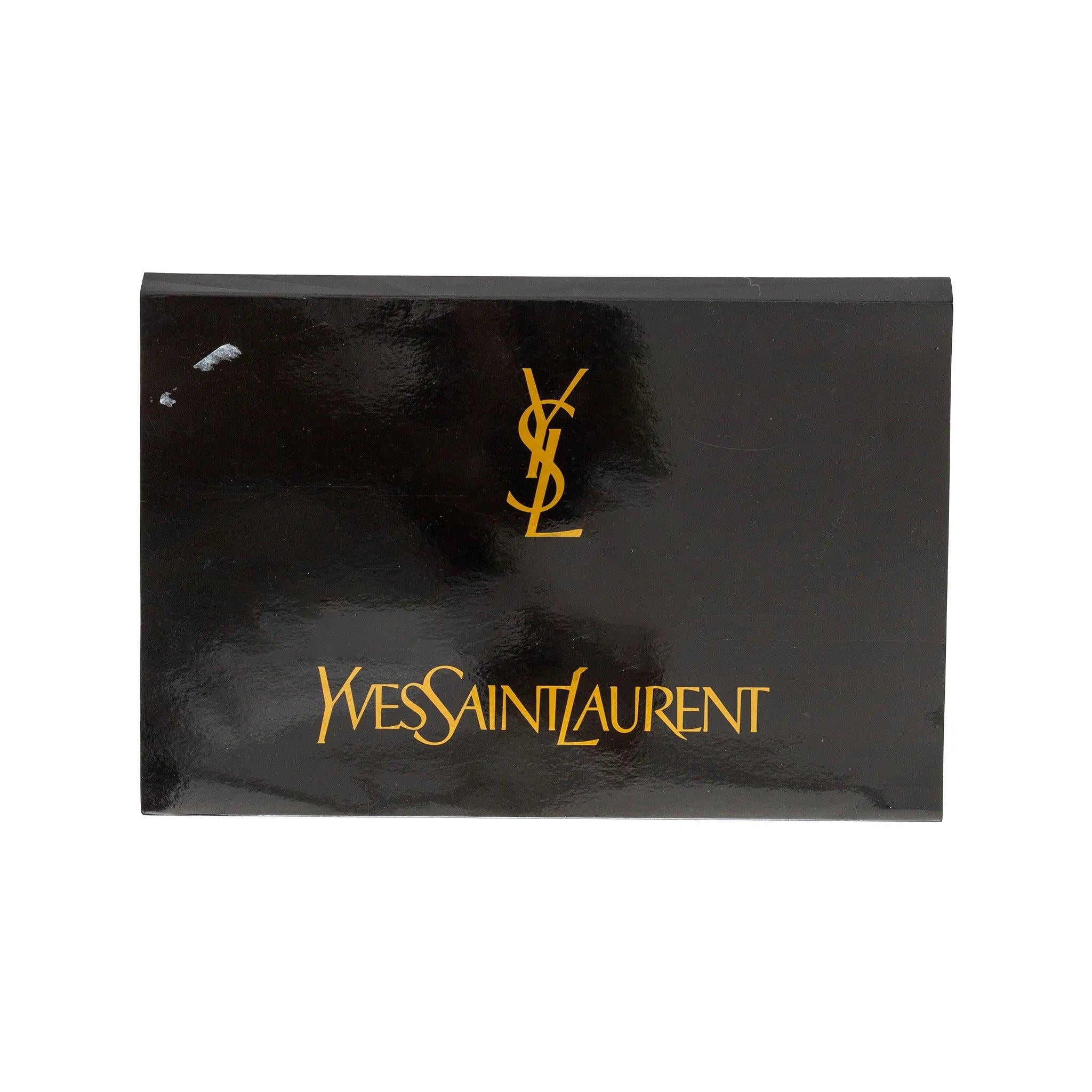 Bufanda Saint Laurent con estampado de leopardo - Años 00 en venta 2