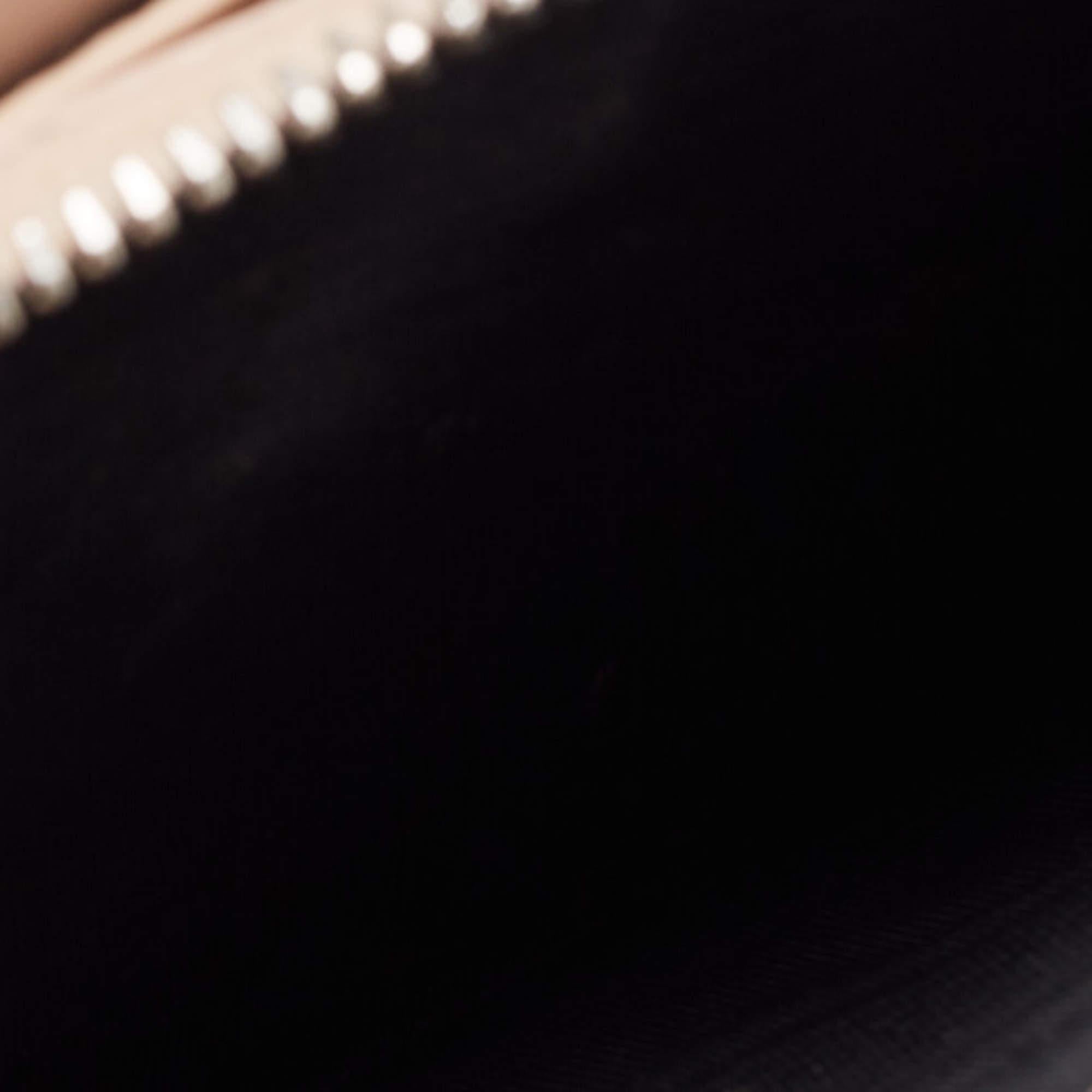 Saint Laurent Light Pink Leather Sunset Wallet On Chain For Sale 9