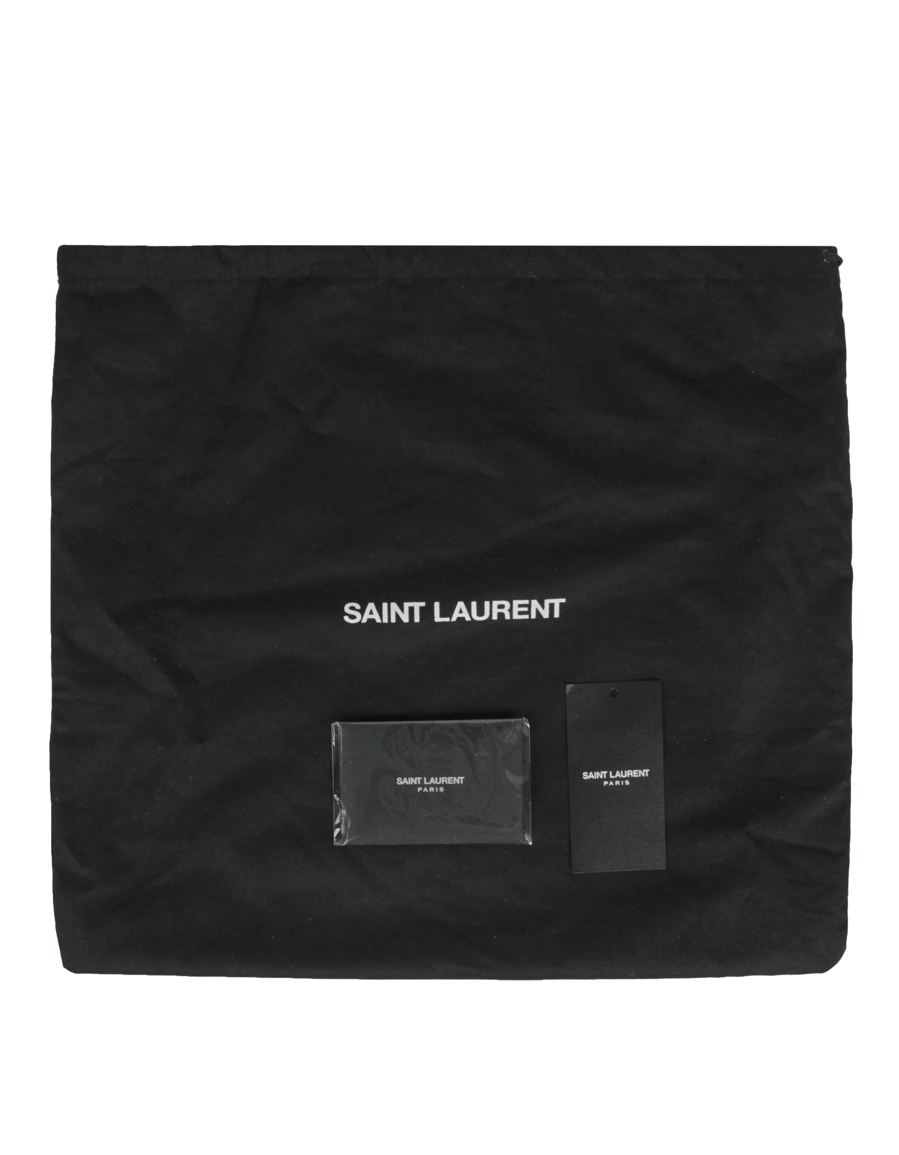Saint Laurent Vert Praire Kleine Loulou Puffertasche aus grünem Leder 7