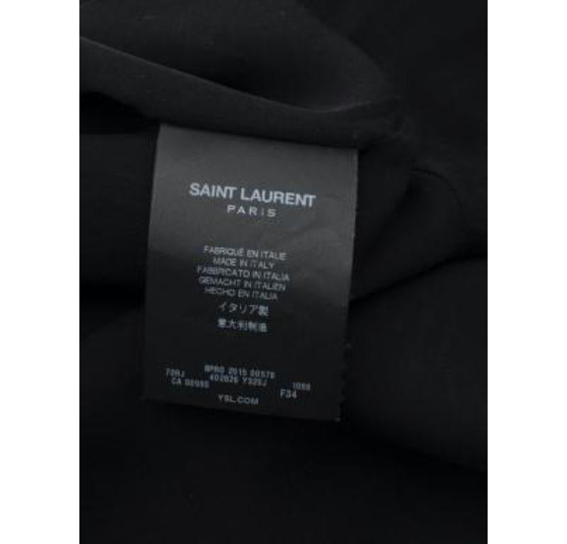 Saint Laurent Lipstick Print Dress For Sale 1