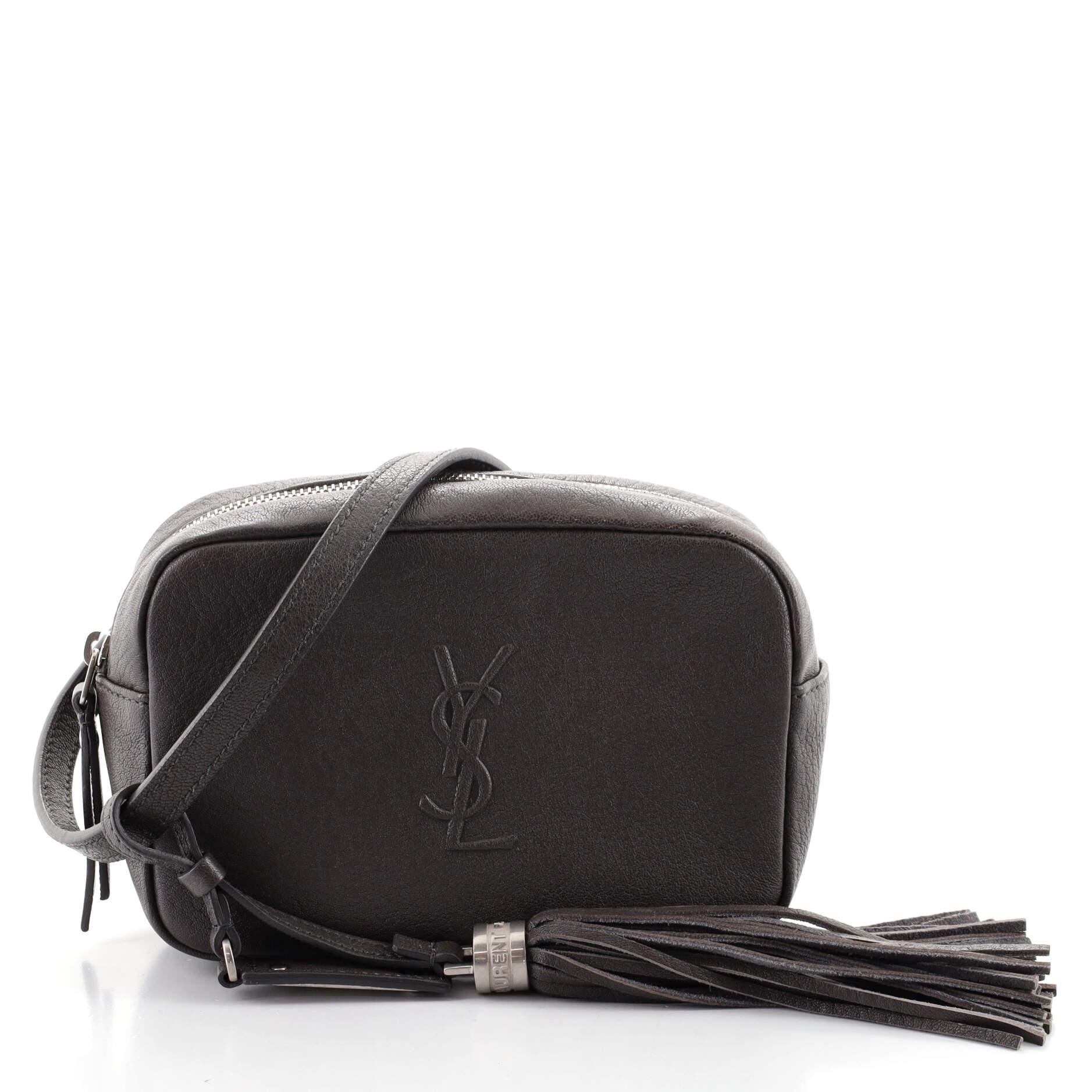  Saint Laurent Lou Belt Bag Leather