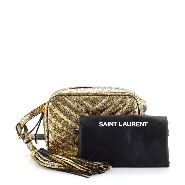 Saint Laurent Lou Belt Bag Matelasse Chevron Leather at 1stDibs