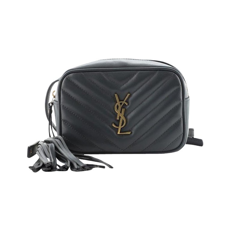 Saint Laurent Lou Belt Bag Matelasse Chevron Leather