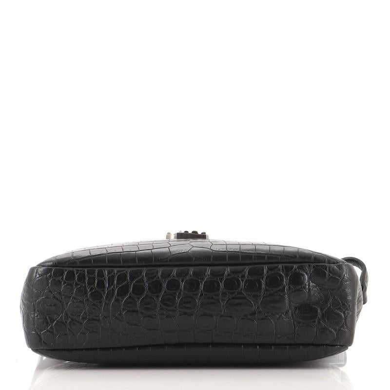 ysl camera bag croc embossed