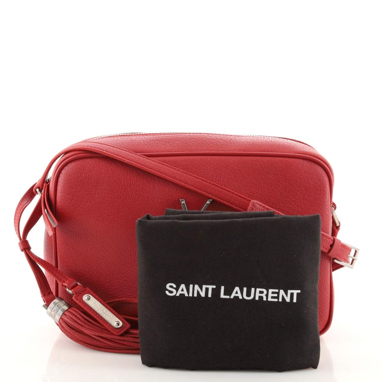 Saint Laurent Lou Camera Bag - Red