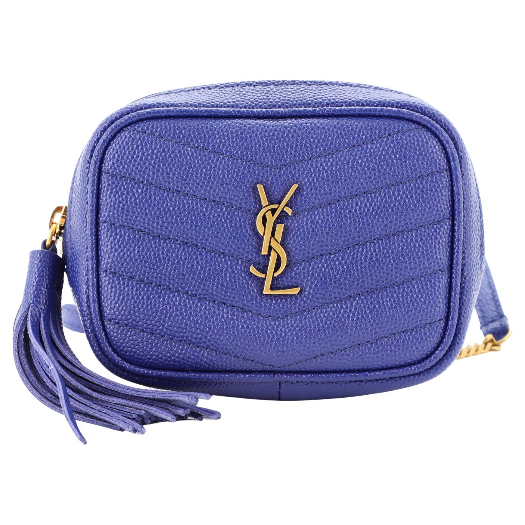 Saint Laurent Lou Camera Bag Matelasse Chevron Leather Baby For Sale at