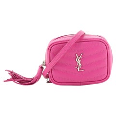 Saint Laurent Lou Camera Bag Matelasse Chevron Leather Baby
