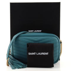 Saint Laurent Lou Camera Bag Matelasse Chevron Leather Mini