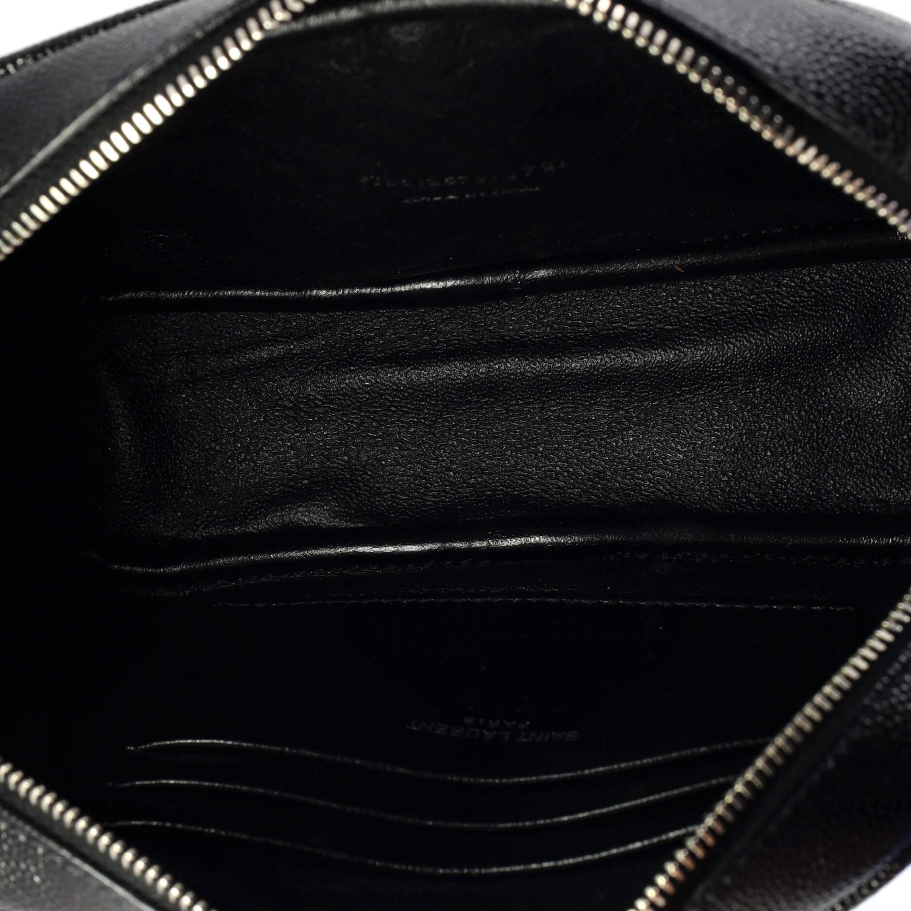 Women's Saint Laurent Lou Camera Bag Matelasse Chevron Leather Mini