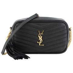 Saint Laurent Lou Camera Bag Matelasse Chevron Leather Mini