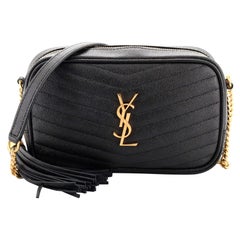 Saint Laurent Lou Camera Bag Matelasse Chevron Leather Mini