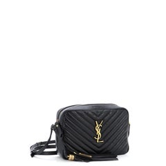 Saint Laurent Lou Camera Bag Matelasse Chevron Leather Small