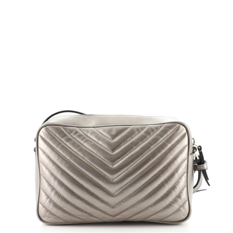 Saint Laurent Lou Camera Bag Matelasse Chevron Leather Small at 1stDibs