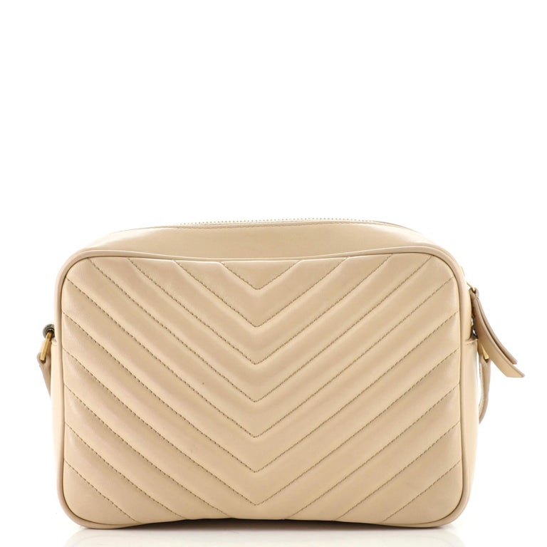 Saint Laurent Lou Camera Bag Matelasse Chevron Leather Small at 1stDibs