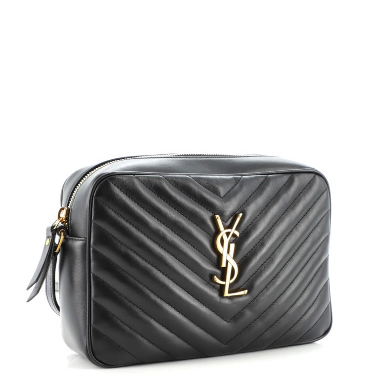 Saint Laurent Lou Camera Bag Matelasse Chevron Leather Small at 1stDibs