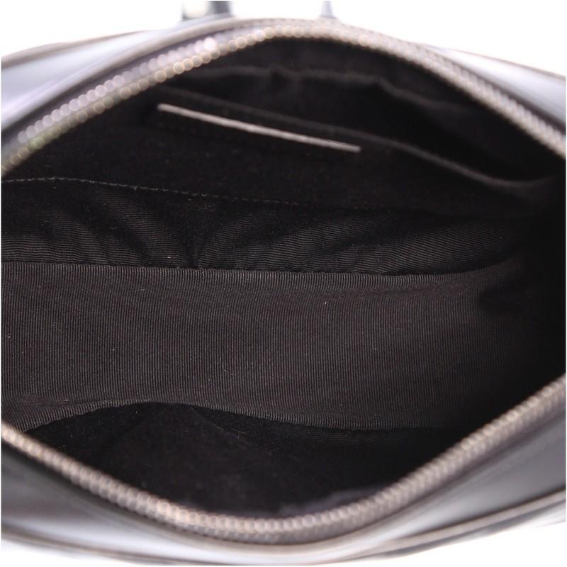 Black Saint Laurent Lou Camera Bag Matelasse Chevron Leather Small